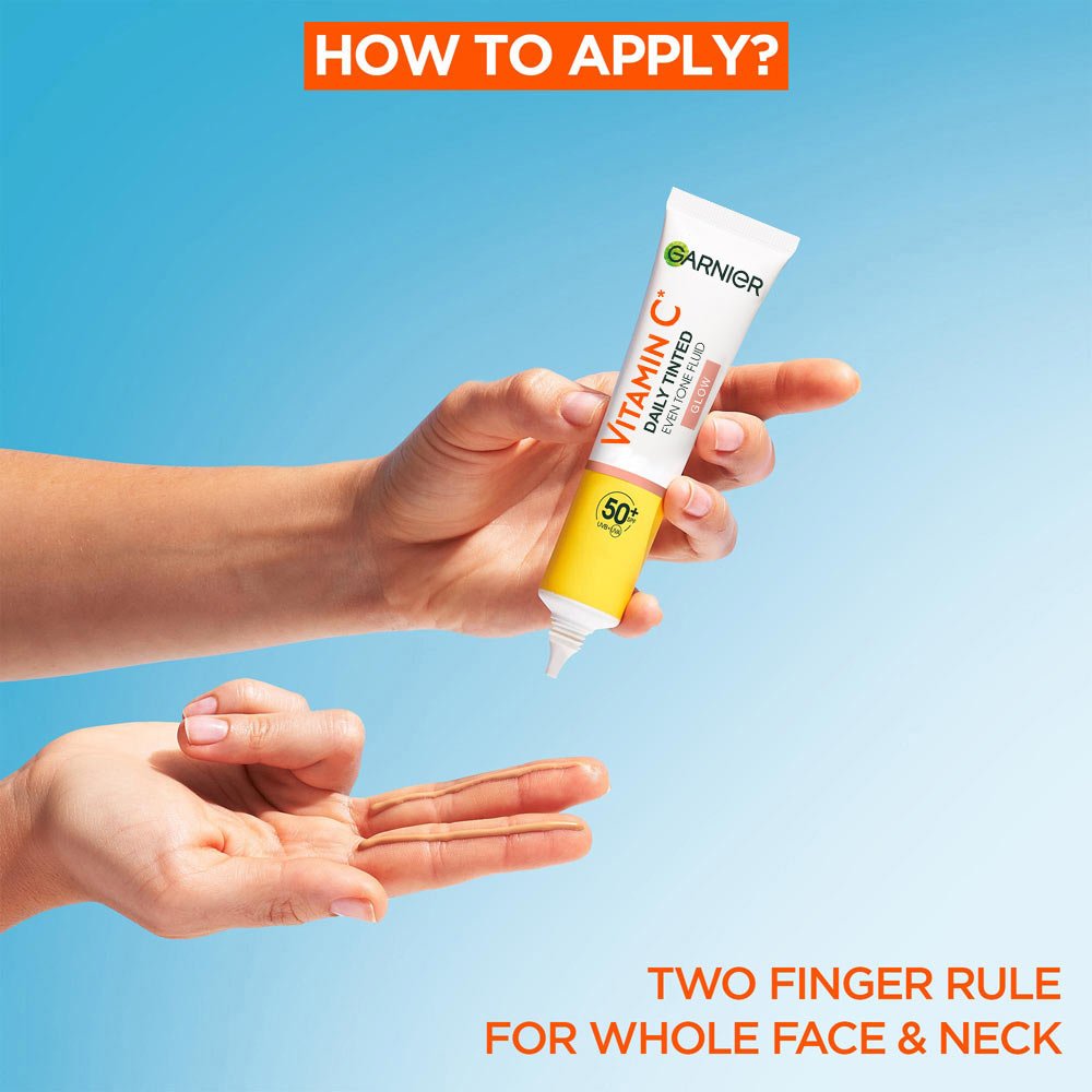 Garnier Vitamin C* Daily Tinted Even Tone Fluid with SPF50